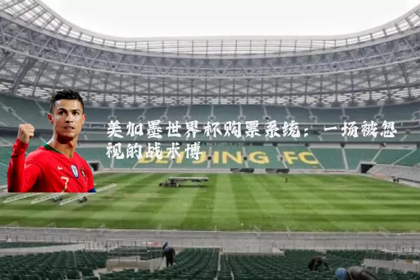 美加墨世界杯购票系统：一场被忽视的战术博弈